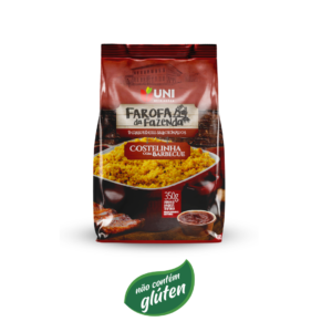 Farofa da Fazenda Sabor Costelinha com Barbecue 350g